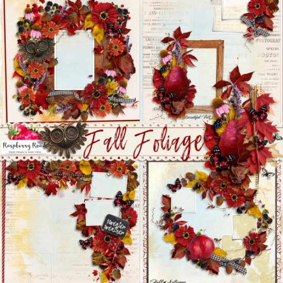 Fall Foliage QP Set - Click Image to Close