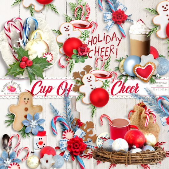 Cup Of Cheer Side Clusters - Click Image to Close