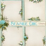 Seaside Chic Stacked Papers