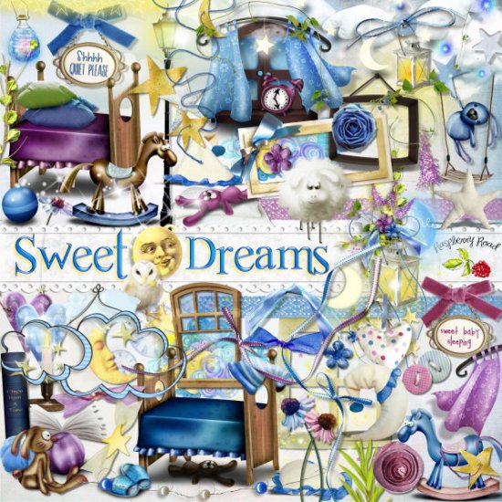 Sweet Dreams Element Set - Click Image to Close