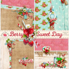 Berry Sweet Day Stacked Papers