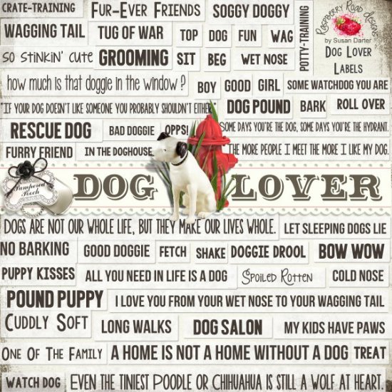 Dog Lover Labels - Click Image to Close