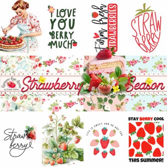 Strawberry Season Cards