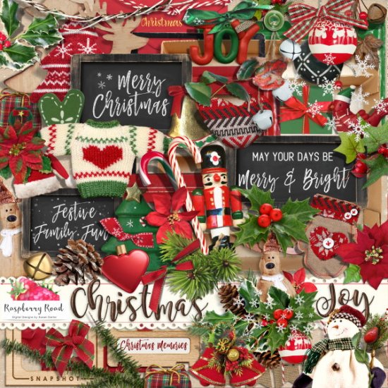 Christmas Joy Elements - Click Image to Close
