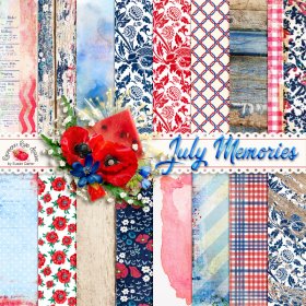 July Memories Paper Set