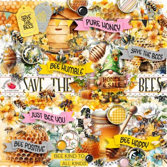 Save The Bees Ephemera