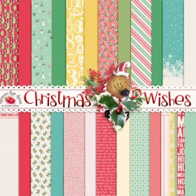Christmas Wishes Paper Set 2