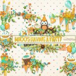 Whoo's Having A Party Boy Side Clusters