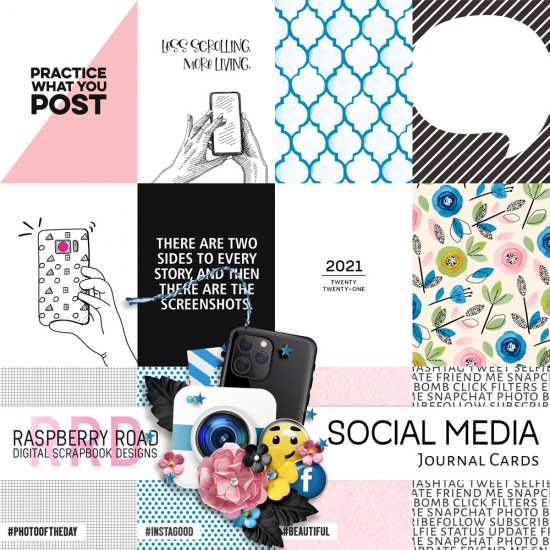 Social Media Journal Cards - Click Image to Close