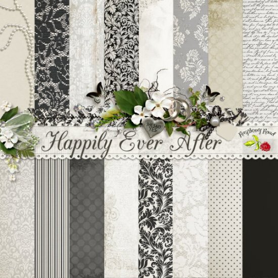 Happily Ever After Paper Set - Click Image to Close
