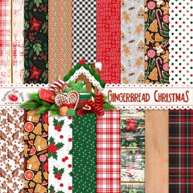 Gingerbread Christmas Papers