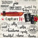 Capture Life Wordart Capture Life Wordart