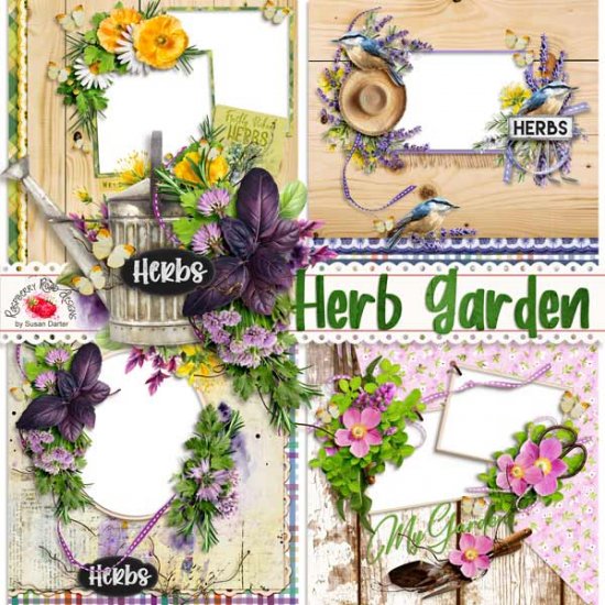Herb Garden QP Set - Click Image to Close