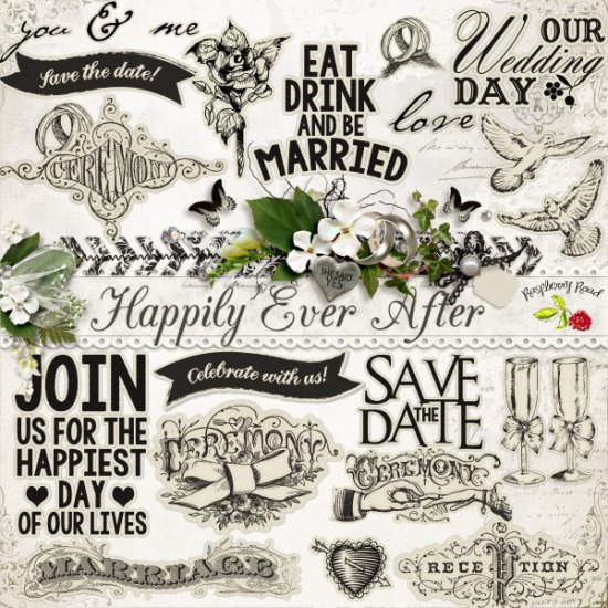 Happily Ever After WordArt - Click Image to Close
