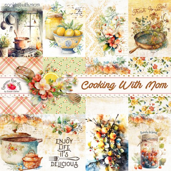 Cooking With Mom Journal Cards - Click Image to Close