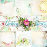 Shabby Spring Art Papers