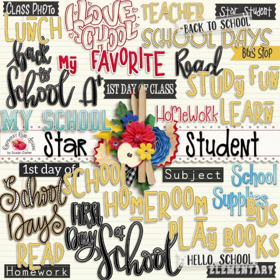 Star Student Word Art