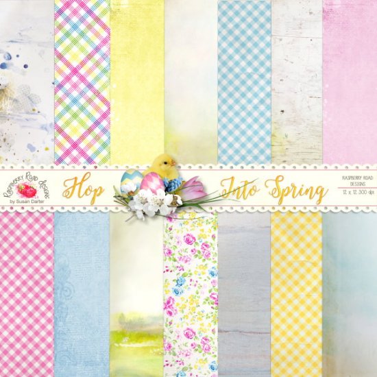 Hop Into Spring Paper Set