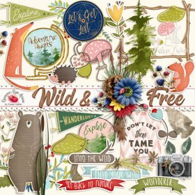 Wild & Free Ephemera Set