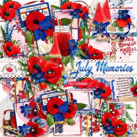 July Memories Clusters - Click Image to Close