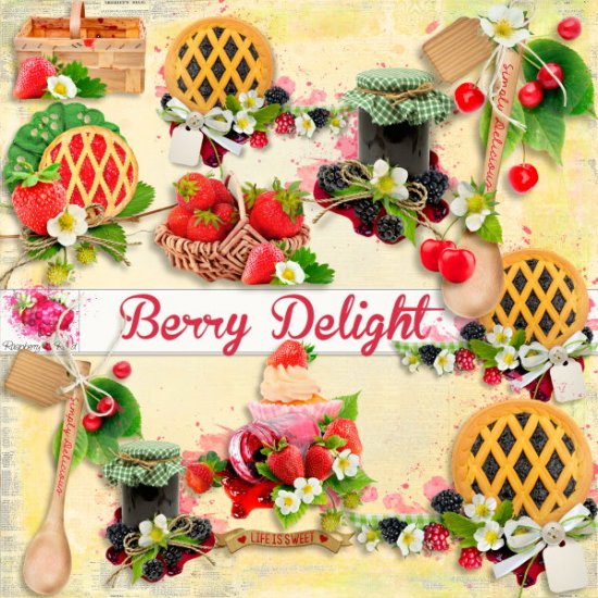 Berry Delight Side Clusters - Click Image to Close