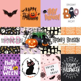Spooky Season Journal Cards