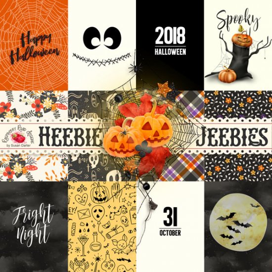 Heebie Jeebies Journal Cards