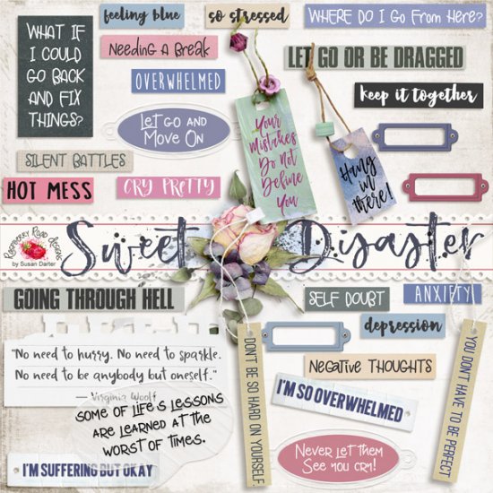 Sweet Disaster Labels - Click Image to Close