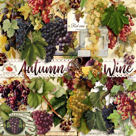 Autumn Wine Ephemera - Click Image to Close