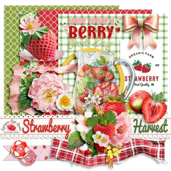 Strawberry Harvest Freebie - Click Image to Close