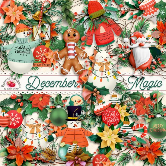 December Magic Side Clusters - Click Image to Close