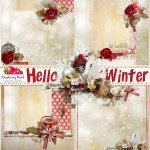 Hello Winter Stacked Papers Hello Winter Stacked Papers