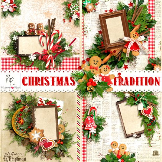 Christmas Tradition QP Set - Click Image to Close