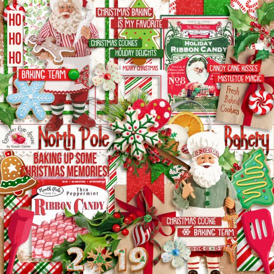 North Pole Bakery Ephemera - Click Image to Close