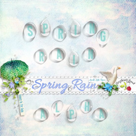 Spring Rain Alpha Set