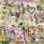 Pansy Garden Elements