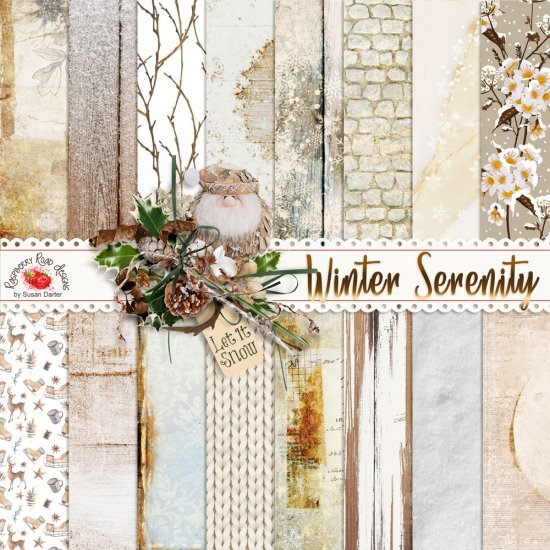 Winter Serenity Papers - Click Image to Close