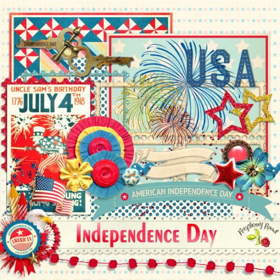 Independence Day Mini Kit - Click Image to Close