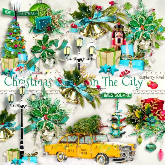 Christmas In The City Side Clsuters - Click Image to Close