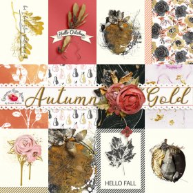 Autumn Gold Journal Cards