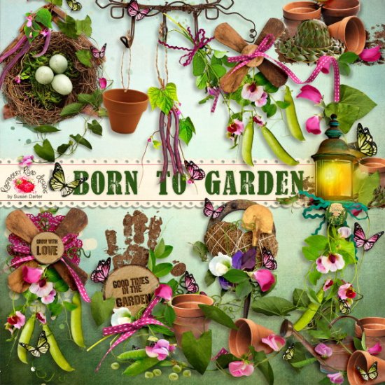 Born To Garden Side Clusters - Click Image to Close