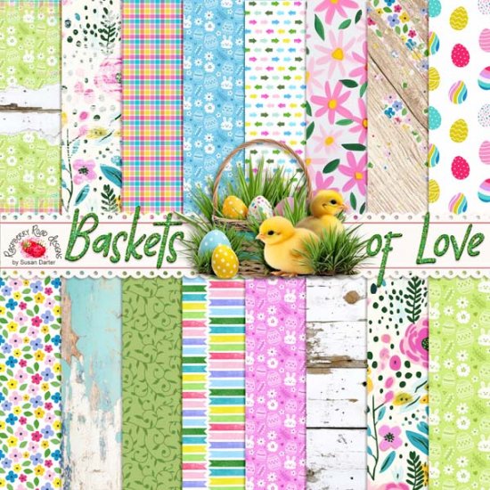 Baskets of Love Papers