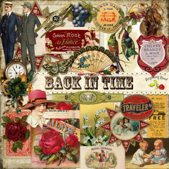 Back In Time Ephemera Set - Click Image to Close