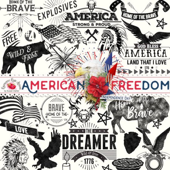 American Freedom Stamps - Click Image to Close