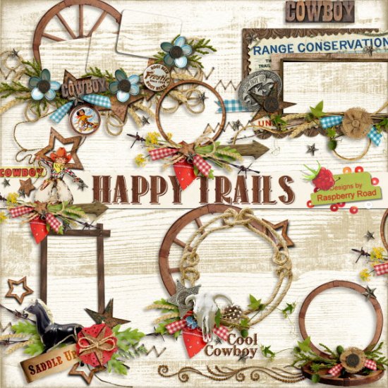 Happy Trails Cluster Set - Click Image to Close