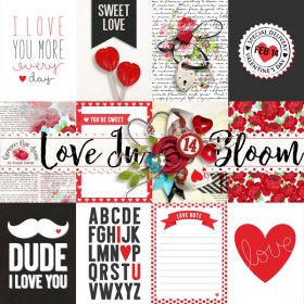 Love In Bloom Journal Cards