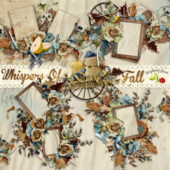 Whispers Of Fall Cluster Set - Click Image to Close