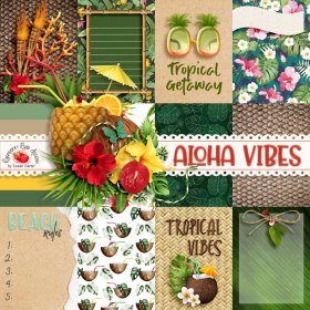 Aloha Vibes Journal Cards