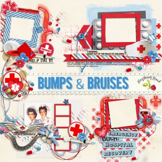 Bumps & Bruises Cluster Set - Click Image to Close