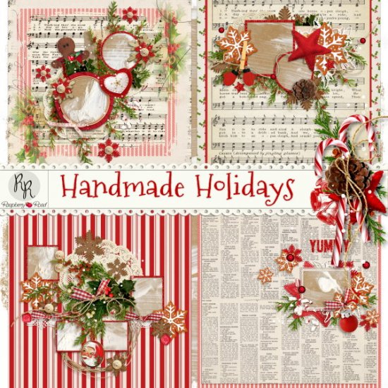 Handmade Holidays QP Set - Click Image to Close